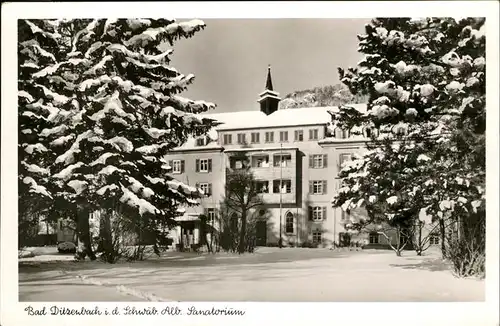 Bad Ditzenbach Sanatorium / Bad Ditzenbach /Goeppingen LKR