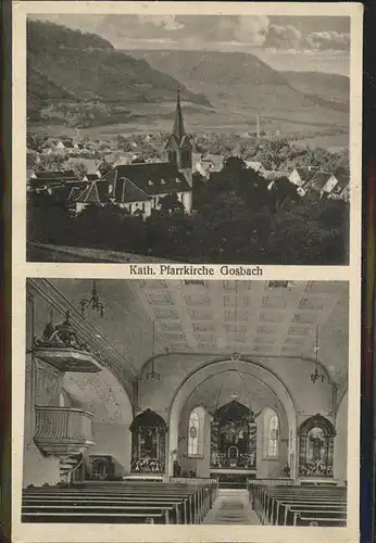 Gosbach Pfarrkirche Kat. Bad Ditzenbach