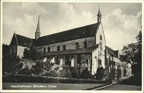 Bronnbach Kapuzinerkloster  Kat. Wertheim