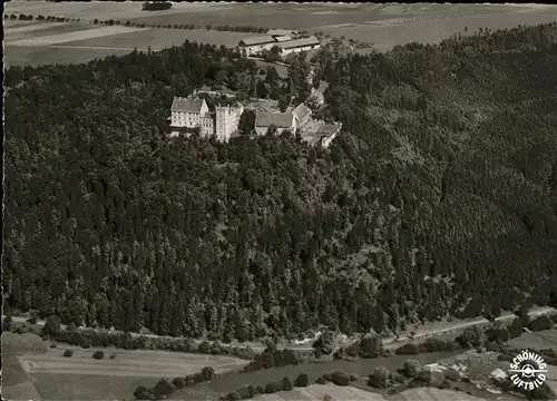 Ergenzingen Fliegeraufnahme Schloss Weitenburg Kat. Rottenburg am Neckar