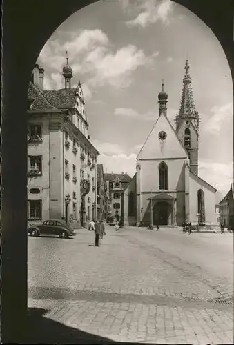 Rottenburg Neckar Rathaus Dom Kat. Rottenburg am Neckar