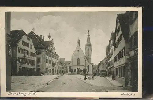 Rottenburg Neckar Marktplatz  Kat. Rottenburg am Neckar