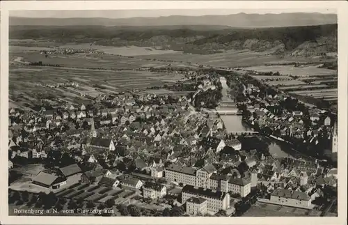 Rottenburg Neckar Fliegeraufnahme Kat. Rottenburg am Neckar