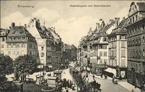 Strasbourg Alsace Gutenbergplatz
Gewerbslauben