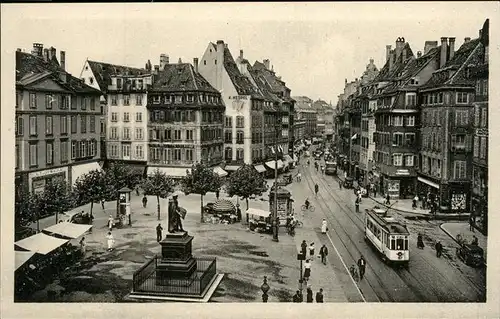 Strasbourg Alsace Gutenbergplatz