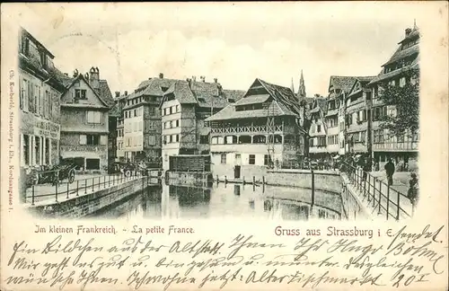 Strasbourg Alsace la petite France