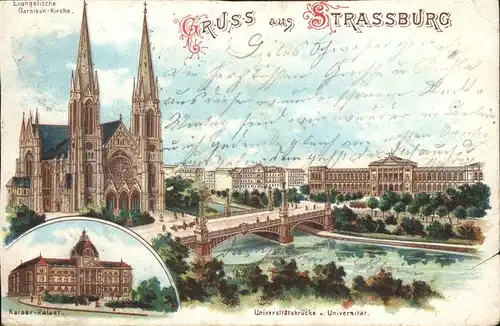 Strasbourg Alsace Evangelische Garnison-Kirche