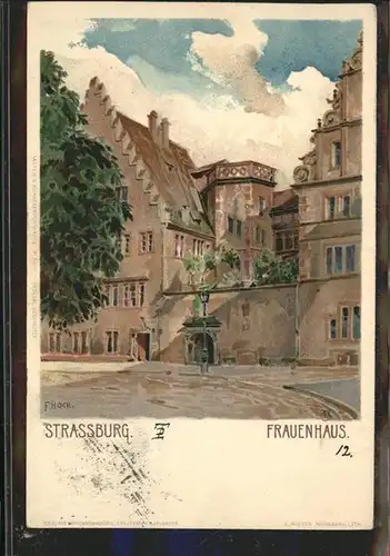 Strasbourg Alsace Frauenhaus