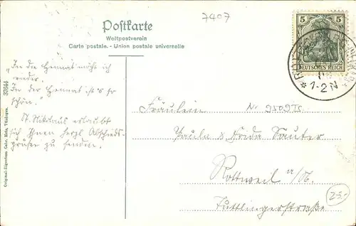 Rottenburg Neckar Bruecke Kutsche Boot Kat. Rottenburg am Neckar