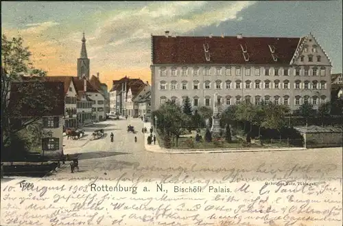 Rottenburg Neckar Bischoefl Palais Kat. Rottenburg am Neckar