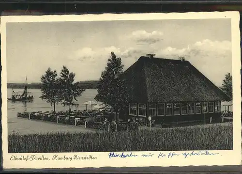 Nienstedten Elbschloss Pavillon  Kat. Hamburg