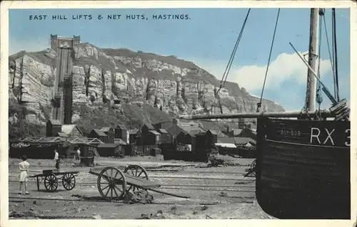 Hastings East hill Lifts
Net Huts Kat. Hastings