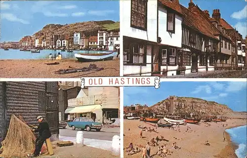 Old Hastings Fishing Quarter Kat. Hastings