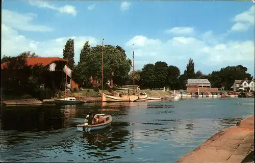 Weybridge Elmbridge River Boote Kat. Elmbridge