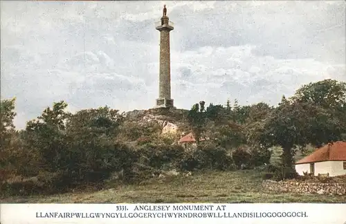 Anglesey East Staffordshire Monument Kat. East Staffordshire