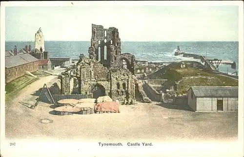 Tynemouth Castle Yard Kat. North Tyneside