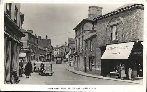 Stowmarket Mid Suffolk Bury Street Kat. Mid Suffolk