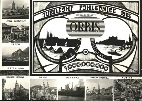 Orbis Jubilejni Pohlednice / Orbis /Donnersbergkreis LKR