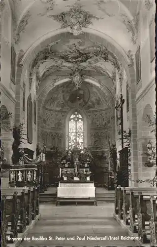 Niederzell Reichenau Basilika St Peter und Paul  / Reichenau /Konstanz LKR