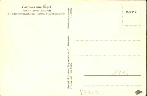 Ofterschwang Fliegeraufnahme  / Ofterschwang /Oberallgaeu LKR