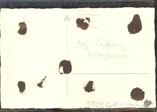 Luedinghausen [Handschriftlich] Fliegeraufnahme  / Luedinghausen /Coesfeld LKR