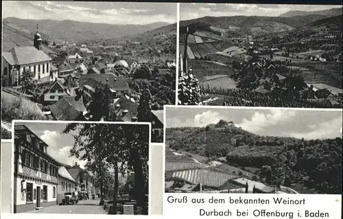 Durbach Weinort bei Offenburg / Durbach Schwarzwald /Ortenaukreis LKR