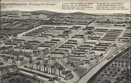 Heuberg Westerheim Truppenuebungsplatz Barackenlager / Westerheim /Alb-Donau-Kreis LKR