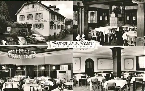 Waldhilsbach Gasthof zum Roess'l / Neckargemuend /Heidelberg Stadtkreis