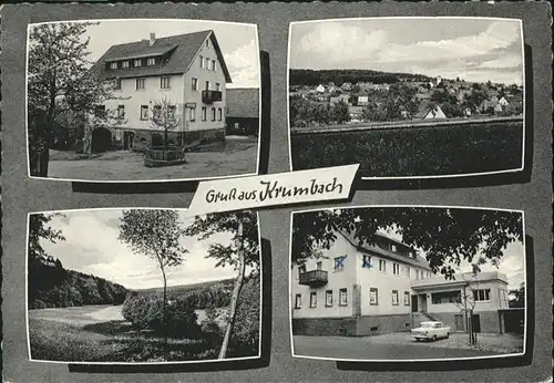 Krumbach Limbach Gasthaus zum Engel / Limbach /Neckar-Odenwald-Kreis LKR