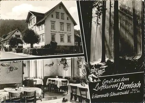 Bernbach Bad Herrenalb Gasthaus zum Loewen / Bad Herrenalb /Calw LKR