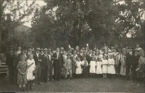 Fornsbach Stiftungsfest Musikverein Fornsbach 1925 / Murrhardt /Rems-Murr-Kreis LKR