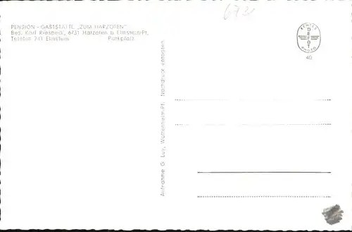 Harzofen Pension zum Harzofen / Elmstein /Bad Duerkheim LKR