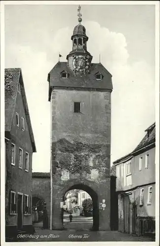 Obernburg Main Oberes Tor / Obernburg a.Main /Miltenberg LKR