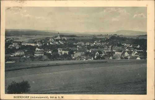 Bonndorf Schwarzwald Totalansicht / Bonndorf /Waldshut LKR