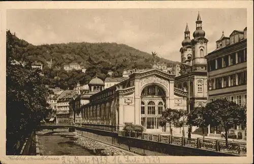 Karlsbad Eger Boehmen Sprudelkolonade / Karlovy Vary /