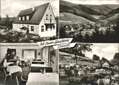 Boedefeld Cafe Pension Haus Maria / Schmallenberg /Hochsauerlandkreis LKR