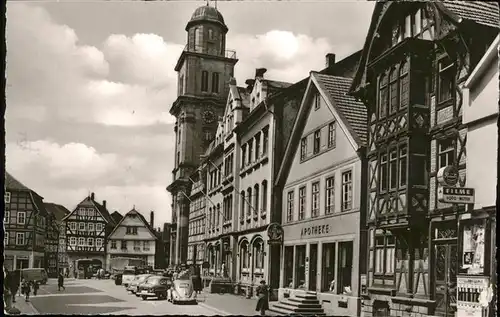 Lauterbach Hessen Marktplatz Apotheke / Lauterbach (Hessen) /Vogelsbergkreis LKR