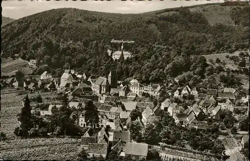 Gleisweiler Fliegeraufnahme Sanatorium  / Gleisweiler /Suedliche Weinstrasse LKR