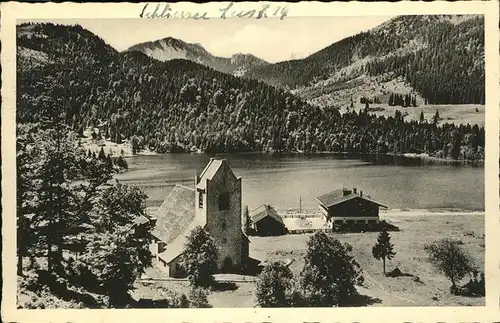 Bodenschneid Schliersee St. Bernhard-Kirche / Schliersee /Miesbach LKR