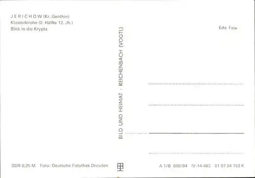 Jerichow Kloster Kirche   / Jerichow /Jerichower Land LKR