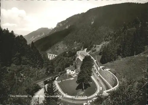 Hoellental Schwarzwald Ravenna Viadukt / Buchenbach /Breisgau-Hochschwarzwald LKR