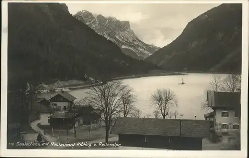 Saalachsee Restaurant Kibling Reiteralpe / Schneizlreuth /Berchtesgadener Land LKR