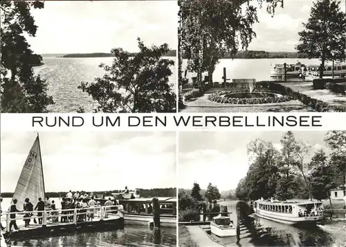 Werbellin Werbellinsee Boot / Schorfheide /Barnim LKR