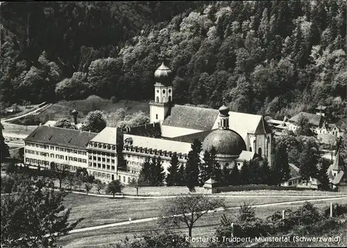Muenstertal Schwarzwald Kloster St. Trudpert / Muenstertal /Breisgau-Hochschwarzwald LKR