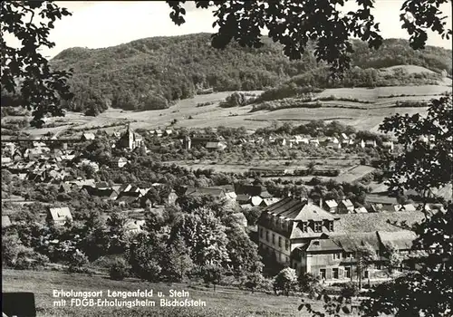 Lengenfeld Stein FDGB Erholungsheim Bischofstein / Lengenfeld Stein /Unstrut-Hainich-Kreis LKR