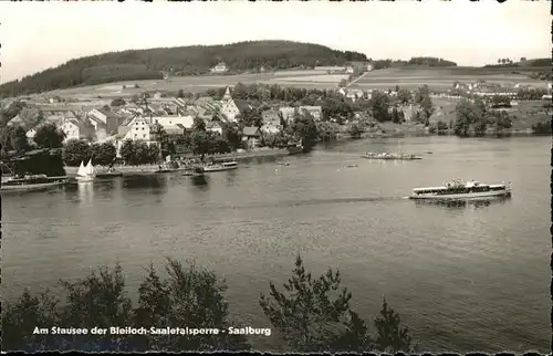 Bleilochtalsperre Schiff / Schleiz /Saale-Orla-Kreis LKR