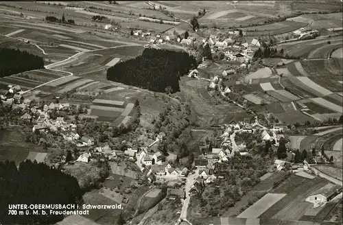 Obermusbach Freudenstadt Fliegeraufnahme  / Freudenstadt /Freudenstadt LKR