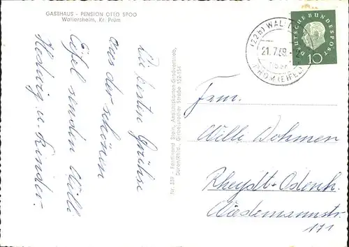 Wallersheim Eifel  / Wallersheim /Eifelkreis Bitburg-Pruem LKR