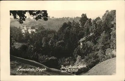 Lauenstein Erzgebirge Schloss / Geising /Saechsische Schweiz-Osterzgebirge LKR