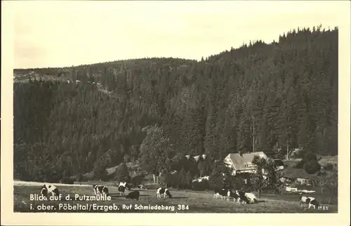 Schmiedeberg  Dippoldiswalde Putzmuehle Poebeltal / Dippoldiswalde /Saechsische Schweiz-Osterzgebirge LKR